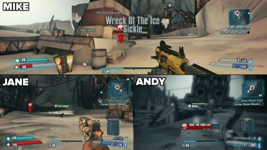 Borderlands 2 On Split Screen
