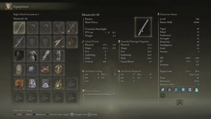 Dex Int Build and Dex Faith Build