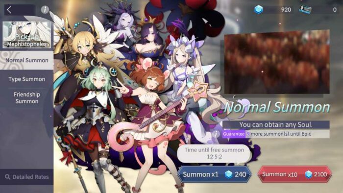 EVERSOUL REROLL