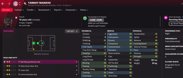 Best Young CB FIFA 2023 - Unearth Future Legends