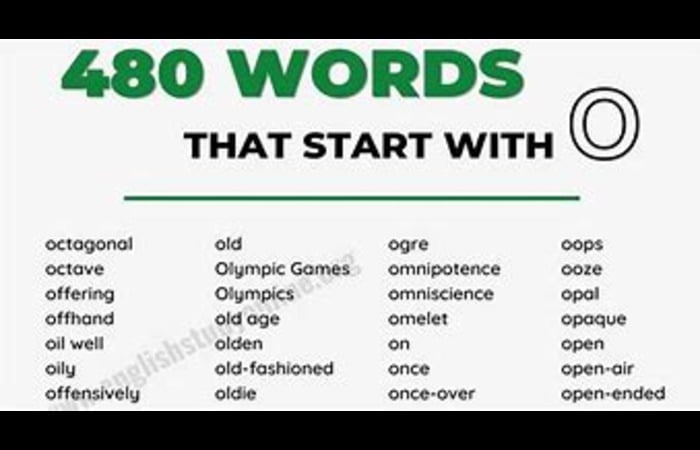 Five Letter Words with