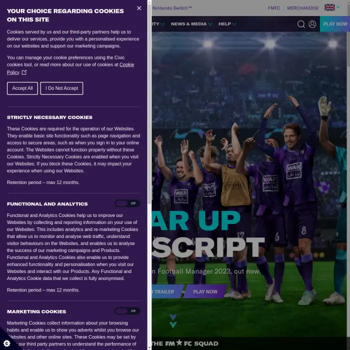Football Manager 2023 Player Count