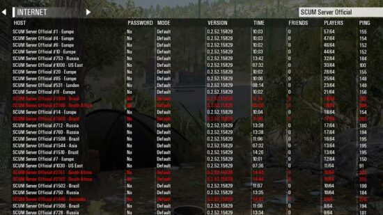 Is Scum Down