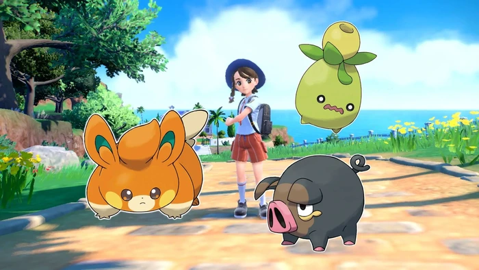 Pokémon Scarlet and Violet Starters Pokémon Scarlet and Violet starters Let's Go Mode