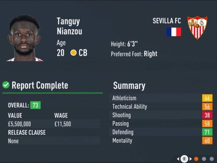Best Young CB FIFA 2023 - Unearth Future Legends
