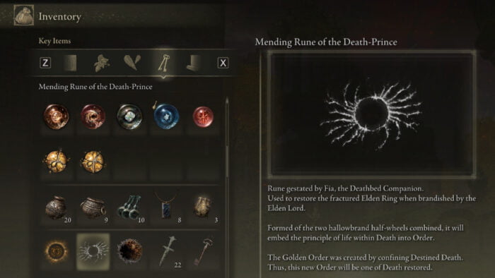 The Lore Description of the Cursemark of Death